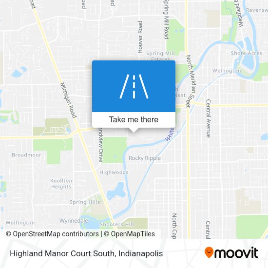 Highland Manor Court South map