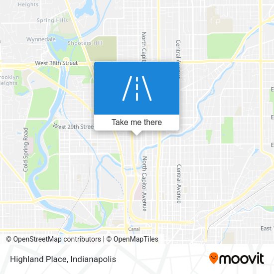 Highland Place map
