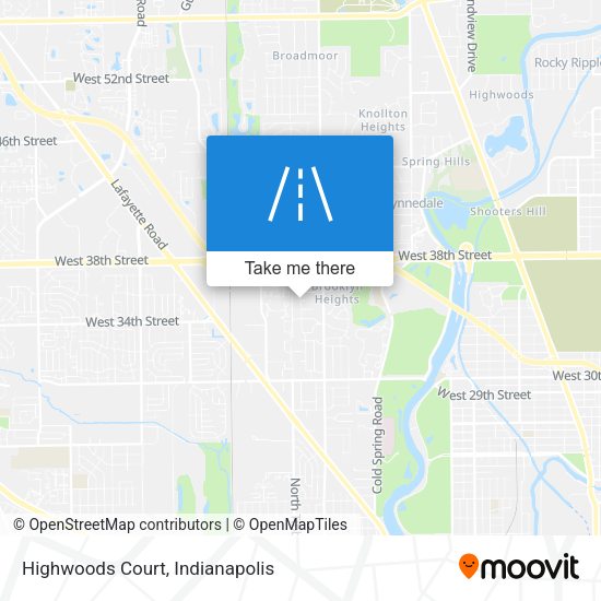 Highwoods Court map