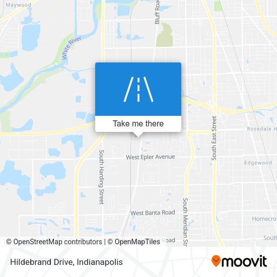 Mapa de Hildebrand Drive