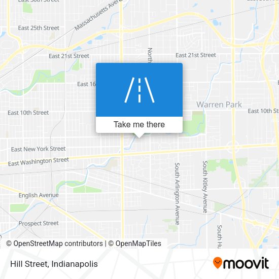 Hill Street map