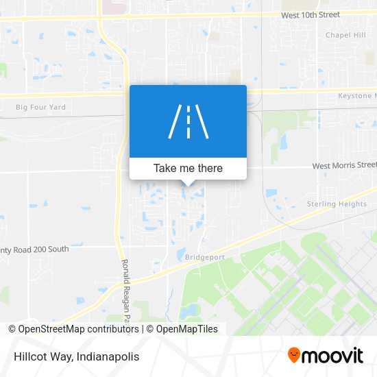 Mapa de Hillcot Way