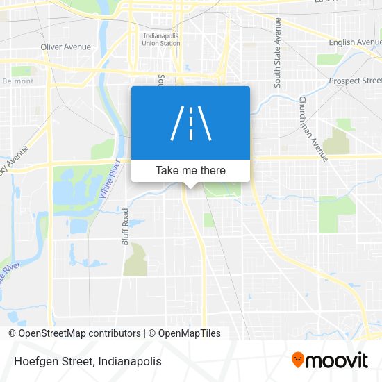 Hoefgen Street map