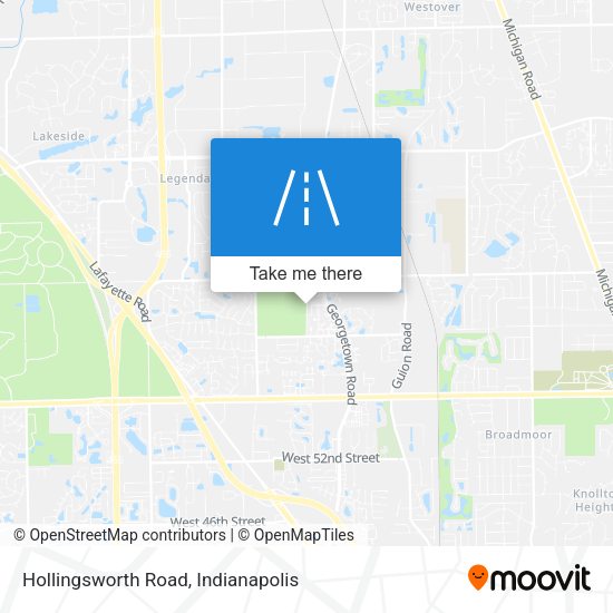 Mapa de Hollingsworth Road