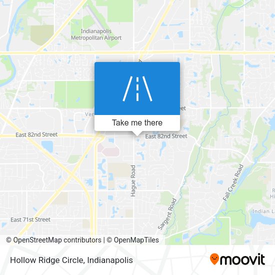 Hollow Ridge Circle map