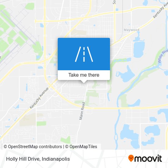Holly Hill Drive map