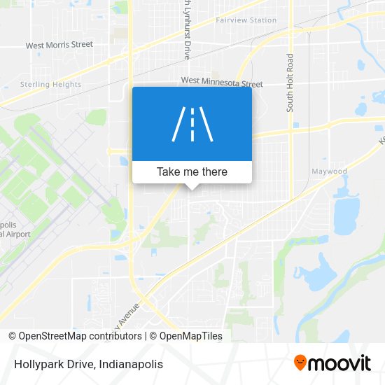 Mapa de Hollypark Drive