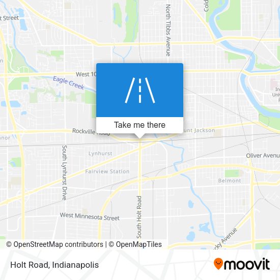 Mapa de Holt Road