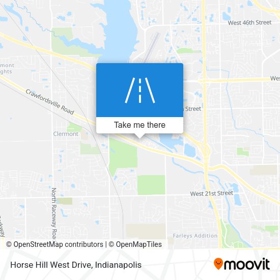 Mapa de Horse Hill West Drive