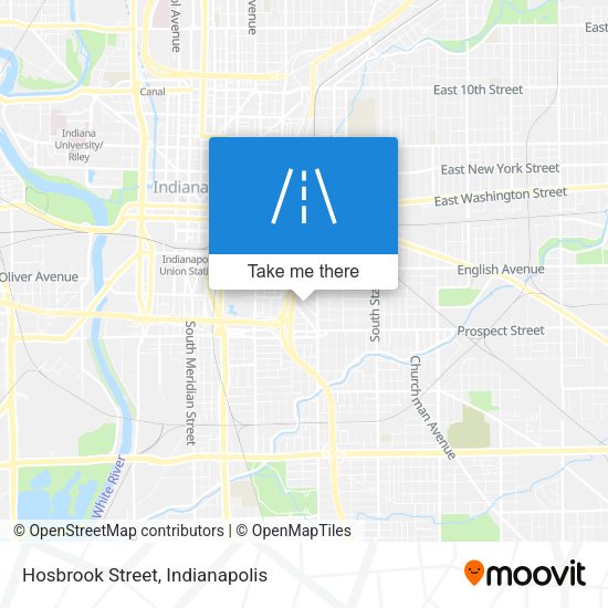 Mapa de Hosbrook Street