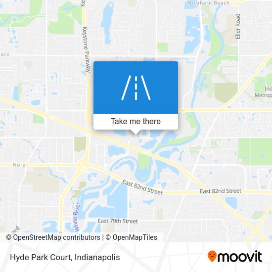 Hyde Park Court map