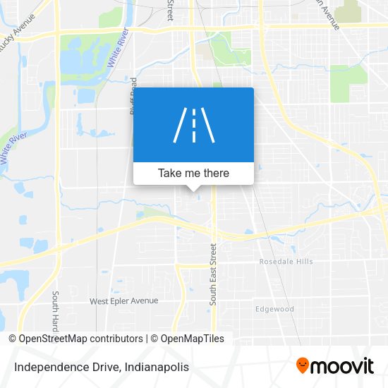 Independence Drive map