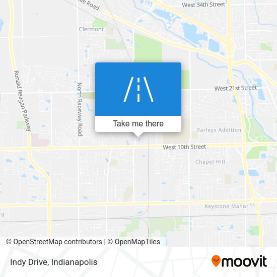 Mapa de Indy Drive
