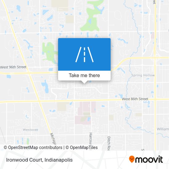 Mapa de Ironwood Court