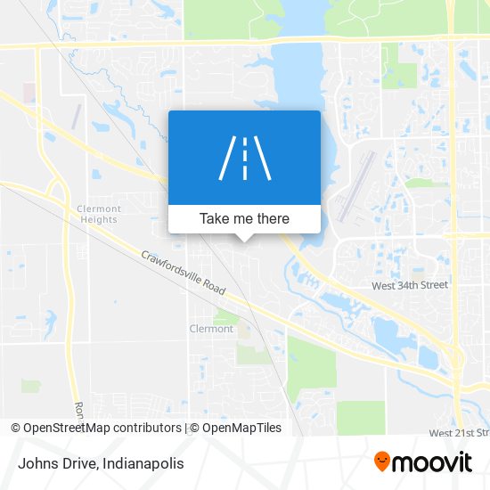 Johns Drive map