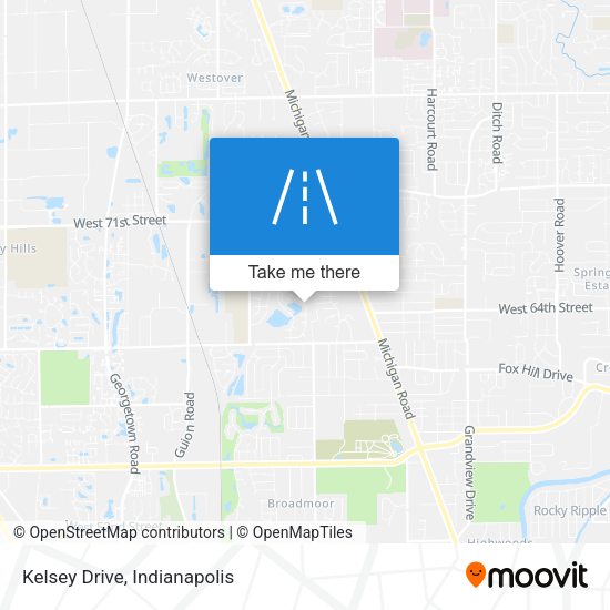 Mapa de Kelsey Drive
