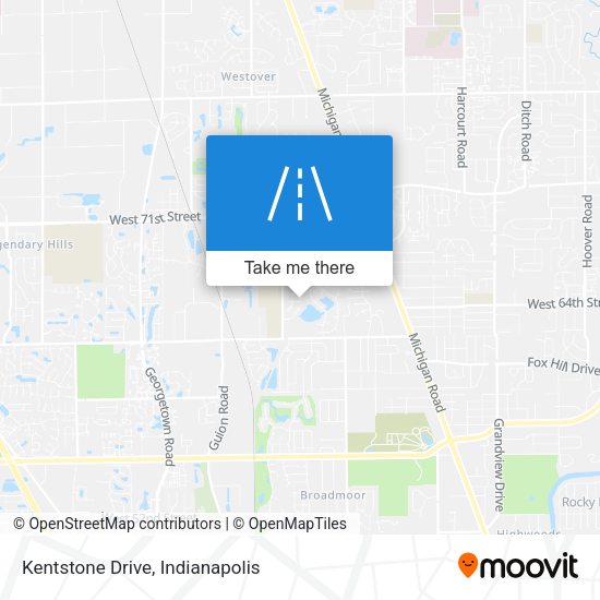 Mapa de Kentstone Drive