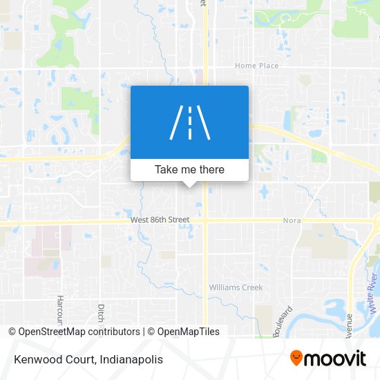 Mapa de Kenwood Court