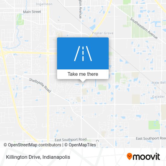 Mapa de Killington Drive