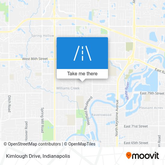 Mapa de Kimlough Drive