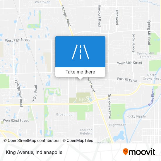 Mapa de King Avenue