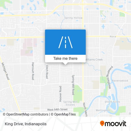 Mapa de King Drive