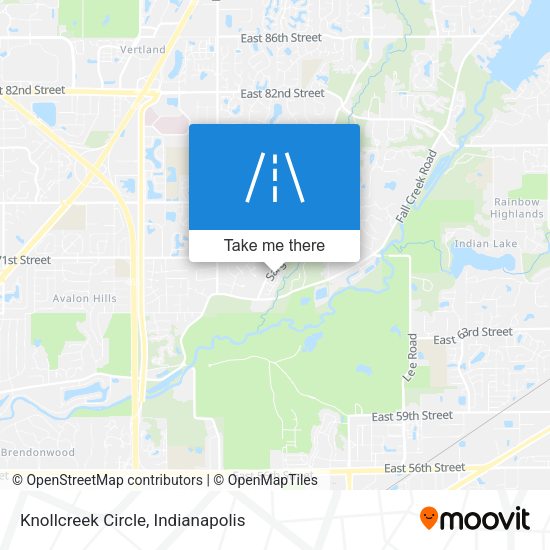 Knollcreek Circle map
