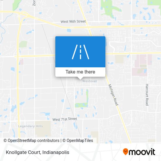 Knollgate Court map