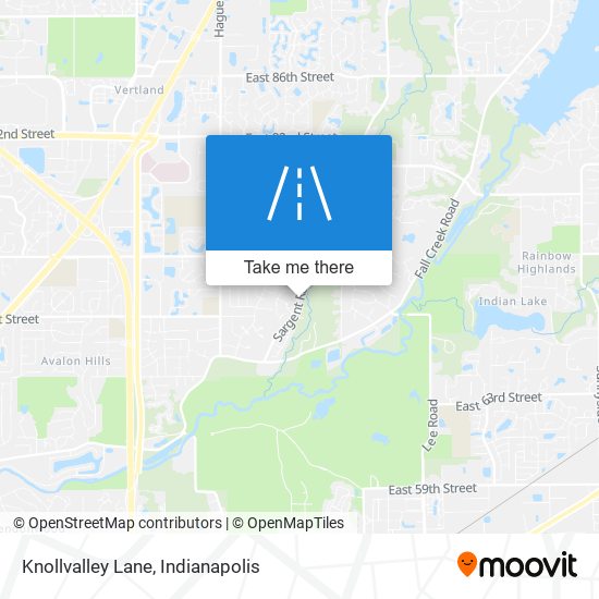 Mapa de Knollvalley Lane