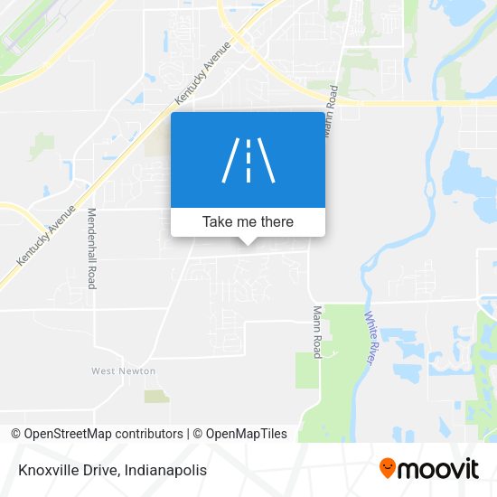 Knoxville Drive map