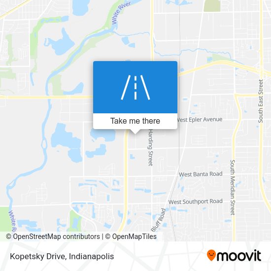 Mapa de Kopetsky Drive
