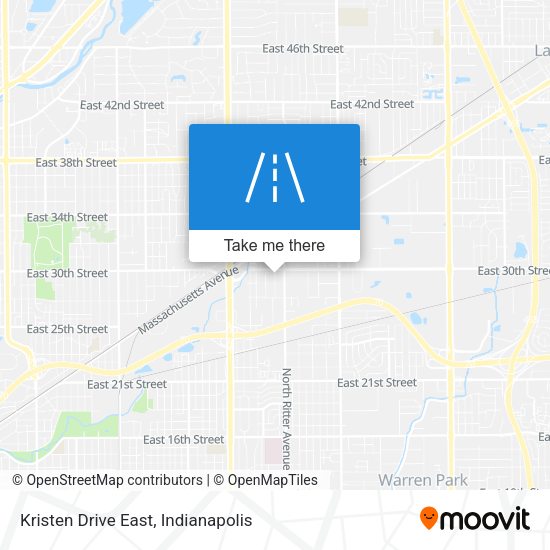 Mapa de Kristen Drive East