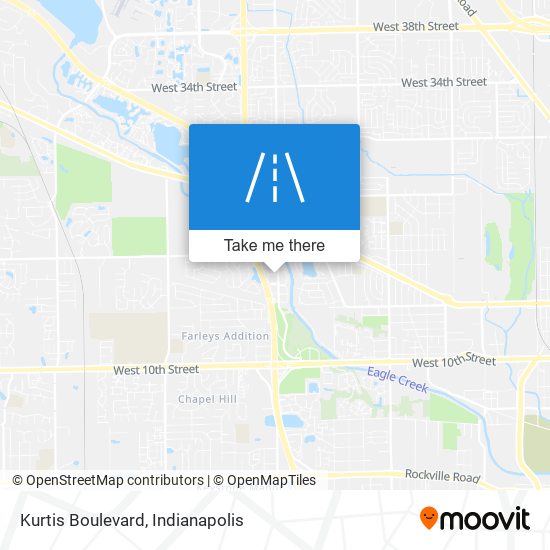 Kurtis Boulevard map