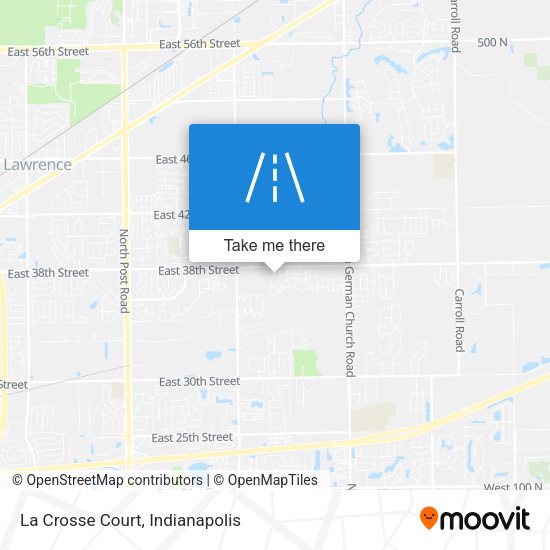 La Crosse Court map