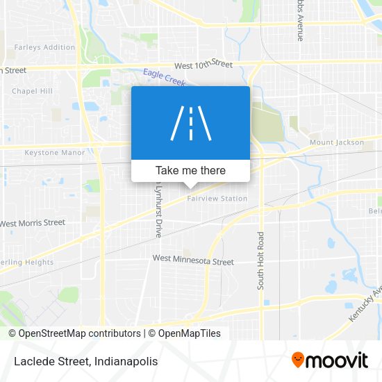 Mapa de Laclede Street