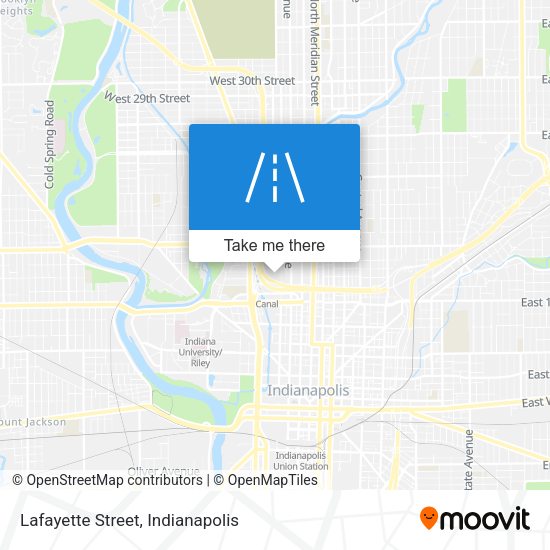 Lafayette Street map