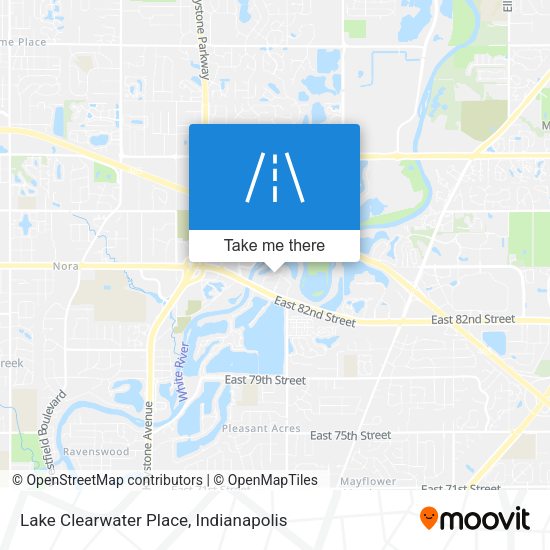 Mapa de Lake Clearwater Place