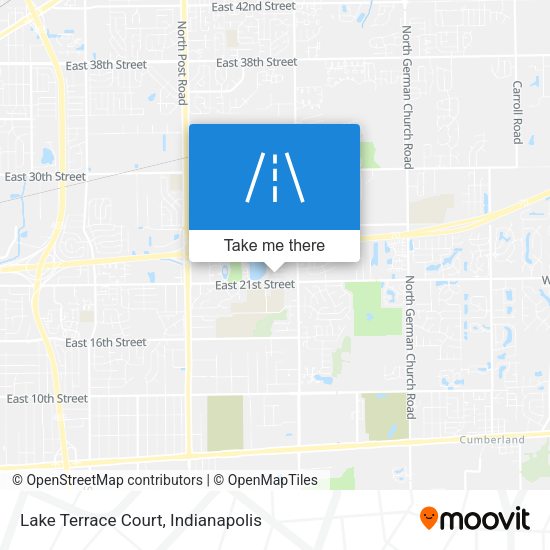 Mapa de Lake Terrace Court