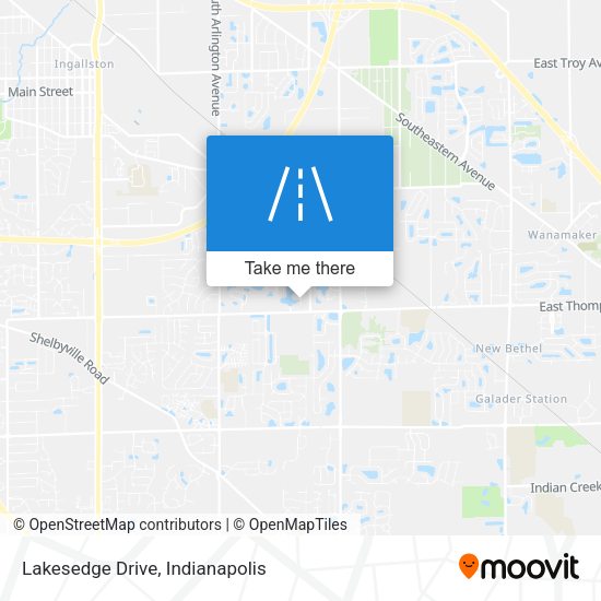 Mapa de Lakesedge Drive