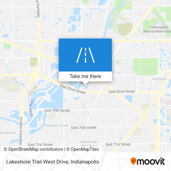 Mapa de Lakeshore Trail West Drive