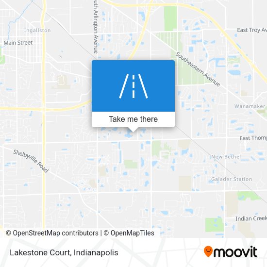 Lakestone Court map