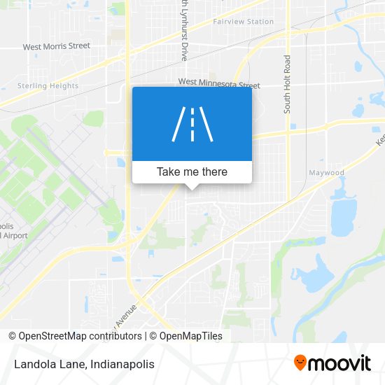Mapa de Landola Lane