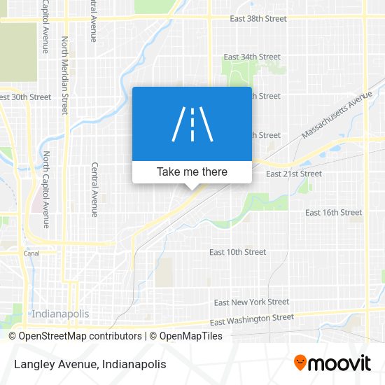 Mapa de Langley Avenue