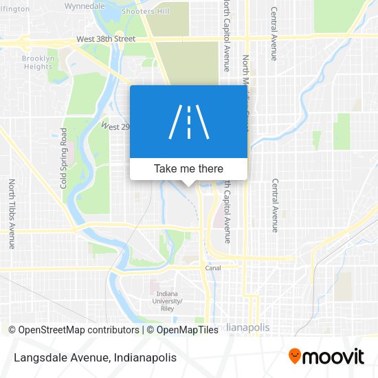 Mapa de Langsdale Avenue