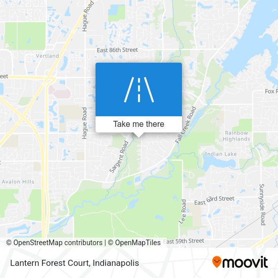 Lantern Forest Court map