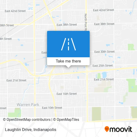 Laughlin Drive map
