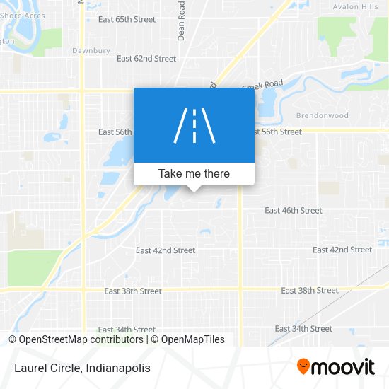 Laurel Circle map
