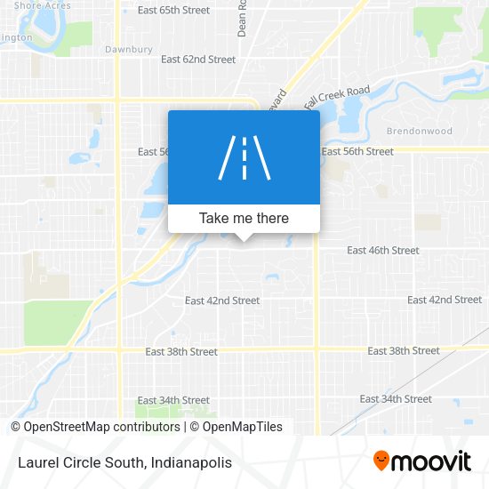 Mapa de Laurel Circle South
