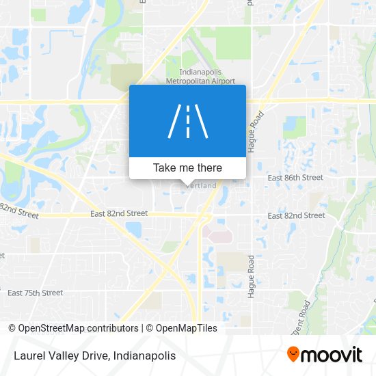 Mapa de Laurel Valley Drive