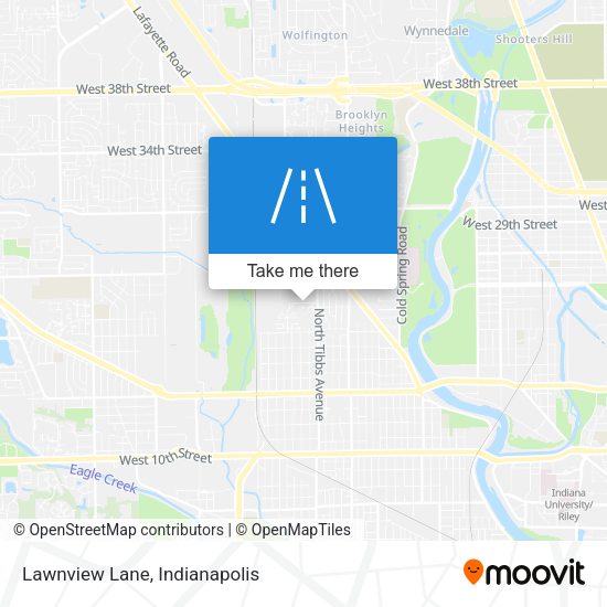 Mapa de Lawnview Lane